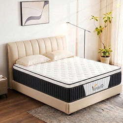 VERINOTE 12 Inch Queen Mattress, Medium Firm Hybrid Memory Foam, 7-Zon