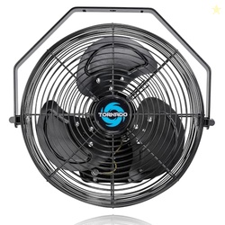 Tornado 20-Inch High Velocity Wall Fan - Outdoor Rated, IPX4 Water-Res