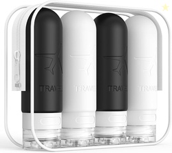 Travel Bottles for Toiletries3oz Silicone Travel Size Containers, TSA 