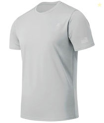 ZITY Men's Swim Shirt Short Sleeve UPF 50+ Sun Protection Fishing Rash