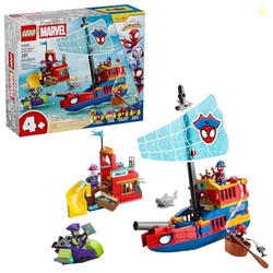 LEGO Marvel Spidey and His Amazing Friends Team Spidey Pirate Ship Bui