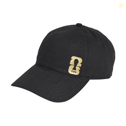 adidas Mens FIFA World Cup 26 Official Emblem Cap Casual - Black - Siz