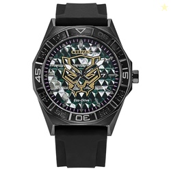 CITIZEN Men's Eco-Drive Black Panther 42mm Stainless Steel AW1858-03W
