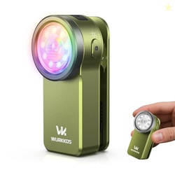 Wurkkos HD03 EDC Flashlight Rechargeable Clip-on Light 90 High CRI