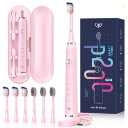 JTF Sonic Electric Toothbrush for Adults and Kids with Travel Case and