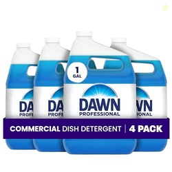 Dawn PRO Manual Pot & Pan Detergent, Bulk Liquid Dish Soap (1 gal, 4 p