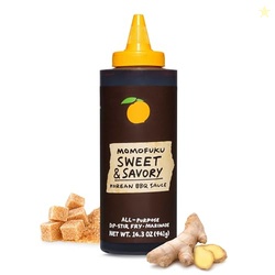 Momofuku Sweet & Savory Korean BBQ Sauce with Soy Sauce, Fresh Ginger,