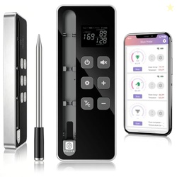 Trefoiled SP2 Smart Wireless Meat Thermometer, Display Base, WiFi BBQ 