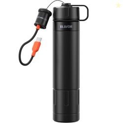 BLAVOR Portable Power Bank 15000mAh, Rugged LiFePO4 Charger IP67 Water
