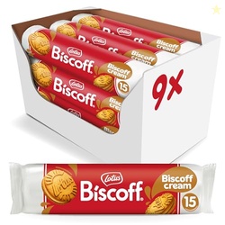 Lotus Biscoff Sandwich Cookies, Biscoff Cream, 15 Cookies per pack, 5.