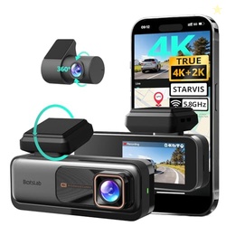 BOTSLAB G980H 4K STARVIS Dash Cam Front and Rear, No SD Card[2026 Upgr