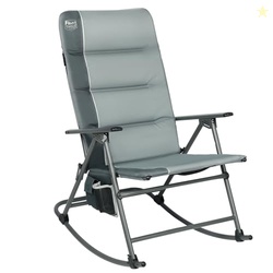 Timber Ridge Oversized Folding Rocking Camping Chair, Padded Outdoor R