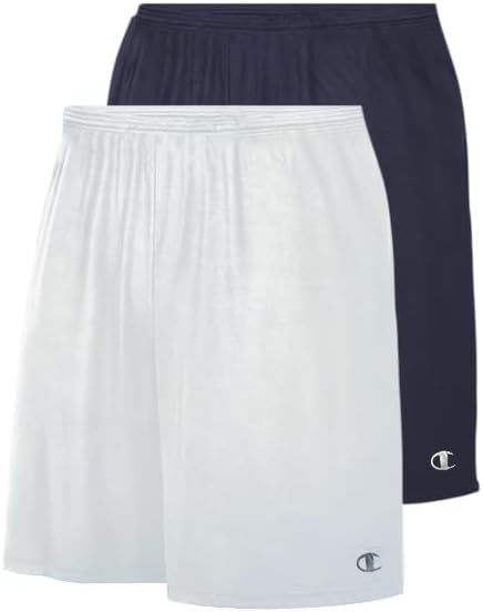 Champion Gym Shorts Men Big and Tall - 2 Pack Performance Dry Fit Runn