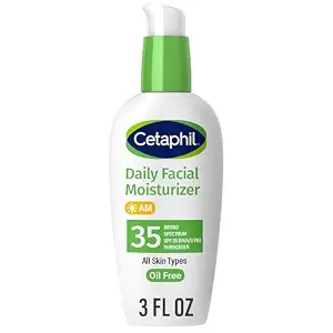 Cetaphil Daily Oil-Free Facial Moisturizer with Sunscreen SPF 35, Frag