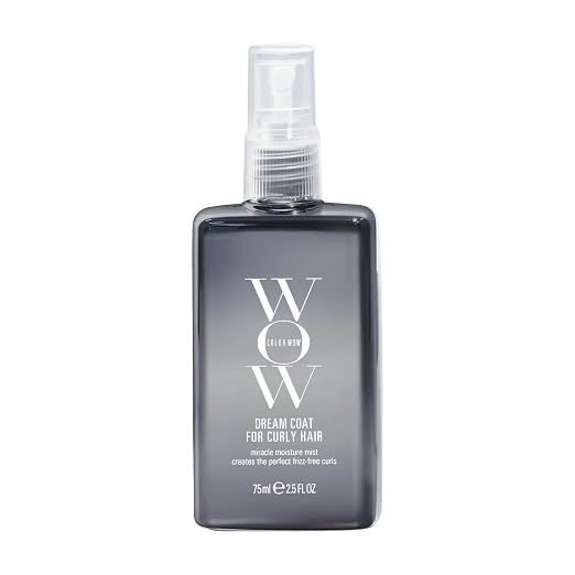 COLOR WOW Dream Coat for Curly Hair  Anti-Frizz Curl and Wave Spray