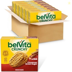 belVita Breakfast Bars Biscuits, Cinnamon Brown Sugar, 30 Packs