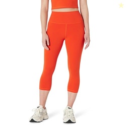 Amazon Essentials Women's Women's FormFlex High Rise Capri Leggings, B