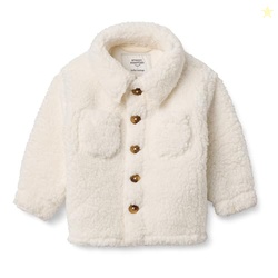 Amazon Essentials x Sofia Grainge Unisex Toddlers' Soft Faux Sherpa Fl