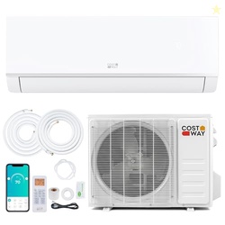 COSTWAY 12000 BTU Mini Split Air Conditioner & Heater, 20 SEER2 115V