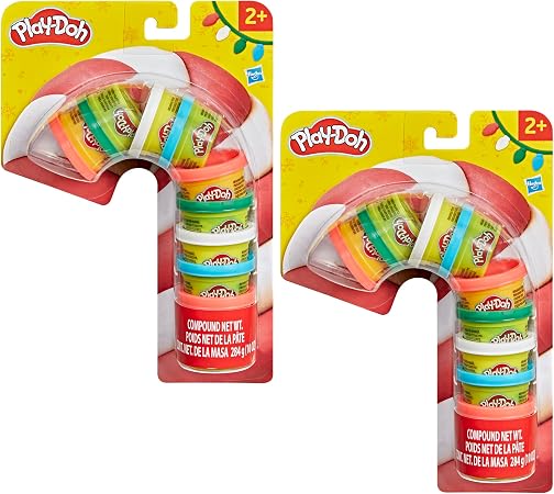 Play-Doh Holiday Pack Bundle 20 Mini 1 Ounce Cans (2 Packs)