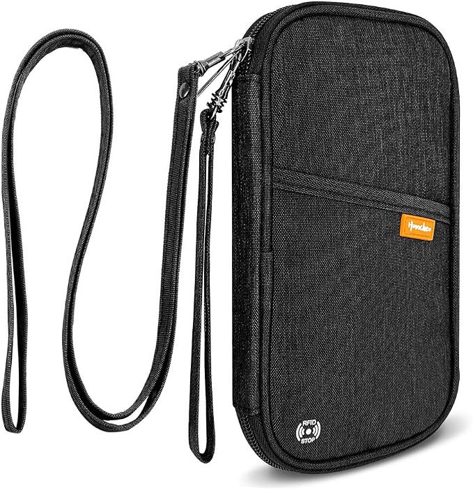 RFID Family Passport Wallet Holder Waterproof Travel Document Organize