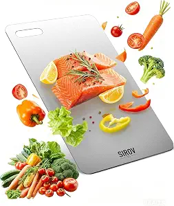 Katori Titanium Cutting Board 100% Pure Titanium Cutting Boards For Ki