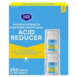 berkley jensen Maximum Strength Famotidine 20 mg, Acid Reducer Tablets