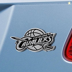 FANMATS NBA Cleveland Cavaliers Chrome Metal Emblem