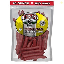 Old Trapper Deli-Style Beef Sticks, Teriyaki Flavor, 15-Ounce Package,
