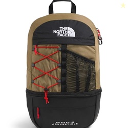 The North Face Borealis Convertible Pack, Cedar/Lava Red, One Size