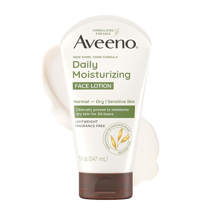 Aveeno Daily Moisturizing Face Lotion Fragrance-Free, 5 oz