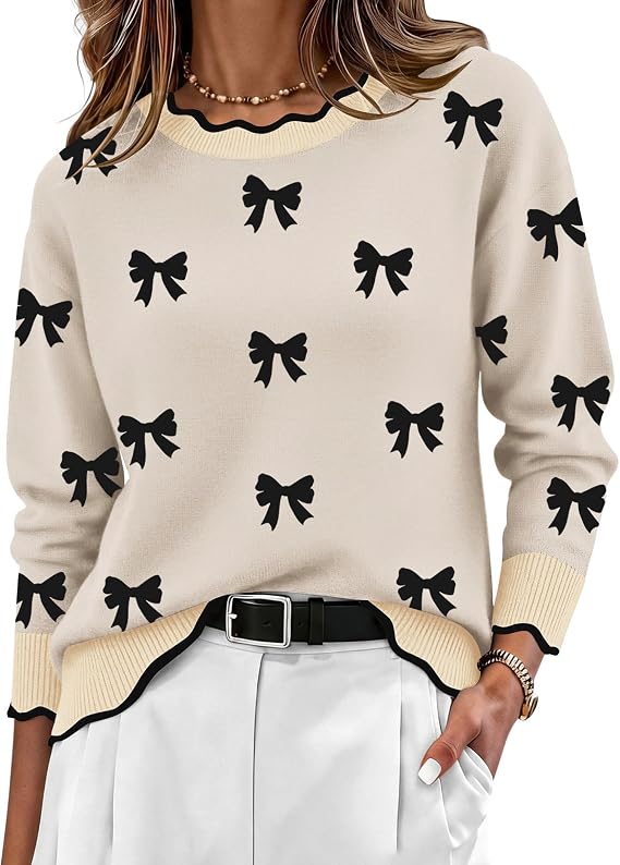 Zeagoo Sweaters for Women 2026 Fall Outfits Long Sleeve Winter Clothes