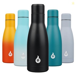 BJPKPK 12 oz Small Water Bottle, Reusable Insulated Stainless Steel Fl