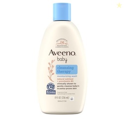 Aveeno Baby Cleansing Therapy Moisturizing Body Wash, 8 oz