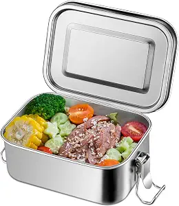 Small Lunch Box 18.6oz Stainless Steel Lunch Bento Container