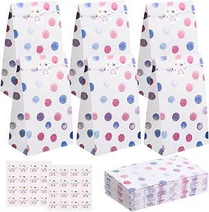 Small Gift Bags 24 Pack Goodie Bags 9.44 x 5.12