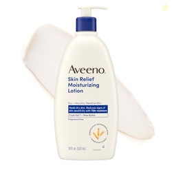 Aveeno Skin Relief Moisturizing Lotion, Fragrance-Free, 18 fl. oz