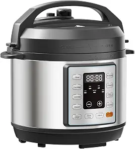 NEWBULIG 10-In-1 Electric Pressure Cooker 3 Quart Multi Cooker for Ric