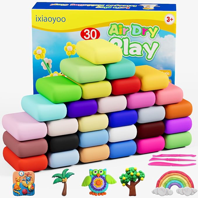 100 Colors Air Dry Clay