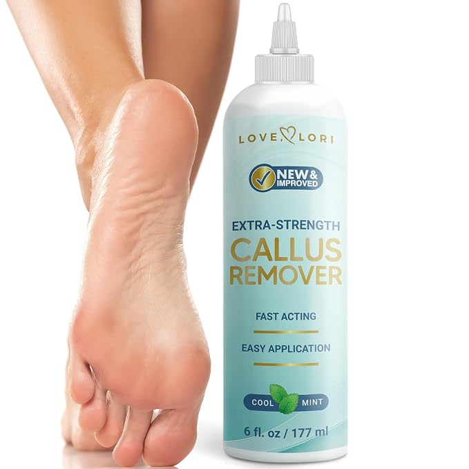 Love Lori Foot Callus Remover Gel Extra Strength Pedicure Tool for Fee