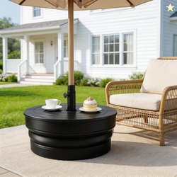 OLILAWN Foldable 110 lb Umbrella Stand Base, Heavy Duty Patio Umbrella