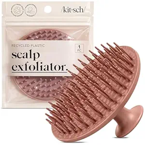 Kitsch Scalp Massager for Hair Care - Shampoo Brush Scalps - Terracott