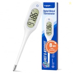 8 Seconds Basal Thermometer for Adult & Kids, Accurate & Safe Thermome