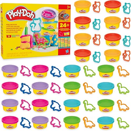 Play-Doh Party Favor Pack Bulk 24 Pack of Modeling Compound with Cutte