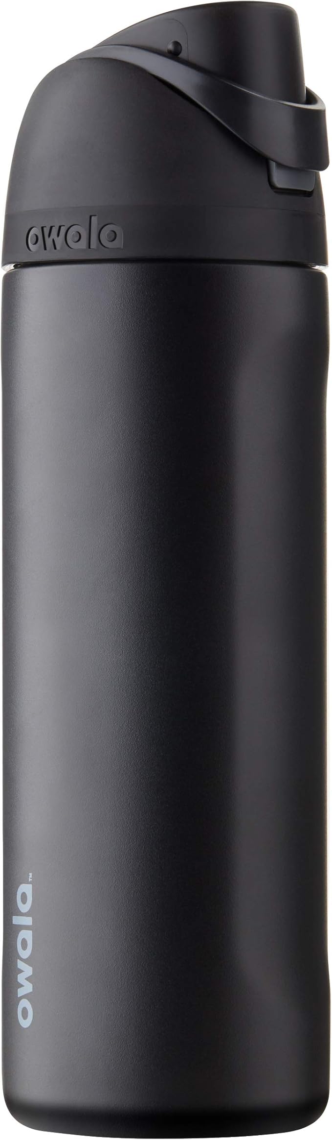 Owala FreeSip Stainless Steel Water Bottle 24 oz Very Very Dark