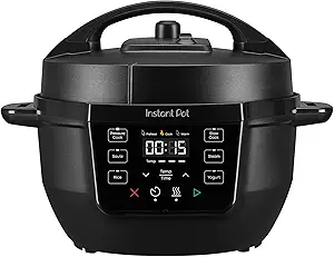 Instant Pot Rio Mini 4 Qt 7-in-1 Electric Pressure Cooker Black