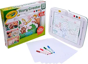 Crayola Story Creator Draw, Color & Record Stories, Kids Tablet