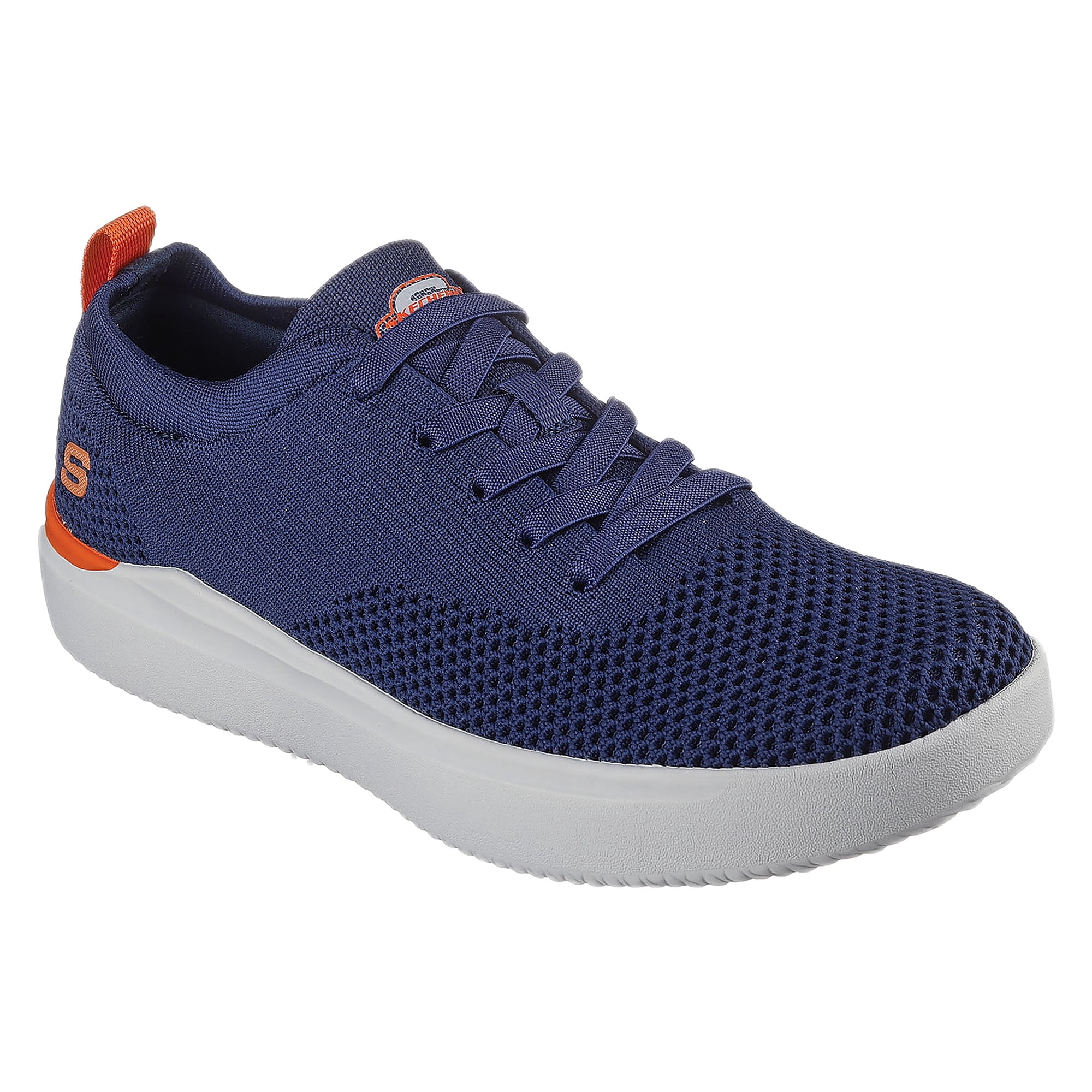 Skechers Men's Higgins Drexer Knit Mesh Lace-Up Sneaker