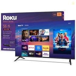 Roku 55-Inch Select Series Smart TV 2026-4K (2160p) QLED TV TV