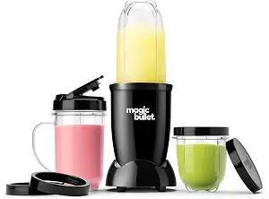 magic bullet Personal Blender 22 oz Cup, 250 Watt, Black, MBR-1101AK